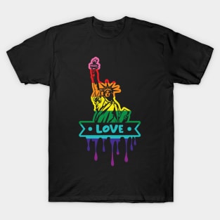 PRIDE Statue of Liberty T-Shirt